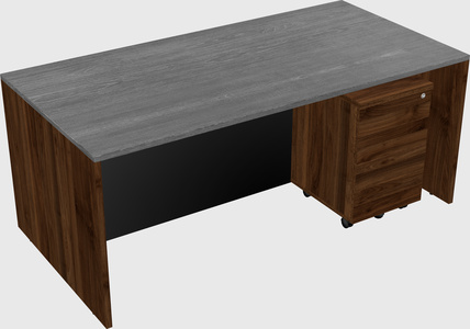 Rectangular desk
