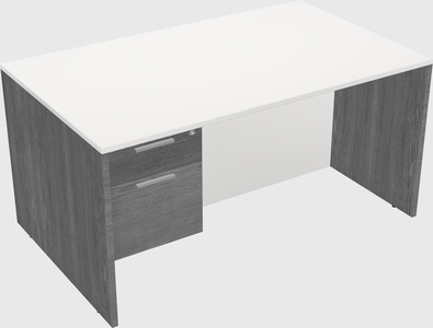 Rectangular desk