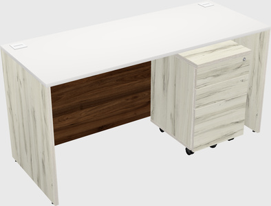 Bureau rectangulaire