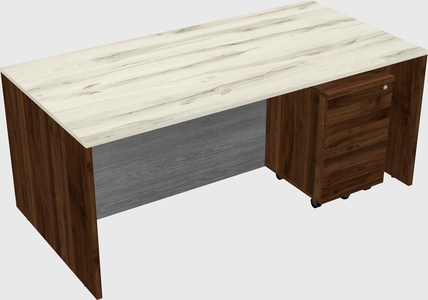 Bureau rectangulaire