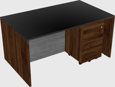Rectangular desk