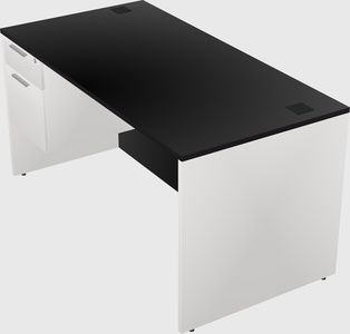 Rectangular desk