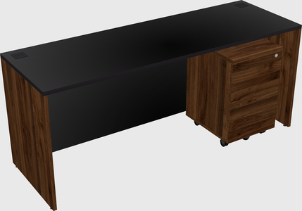 Rectangular desk