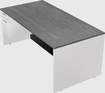 Rectangular desk