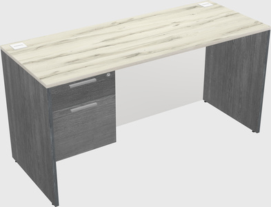 Rectangular desk