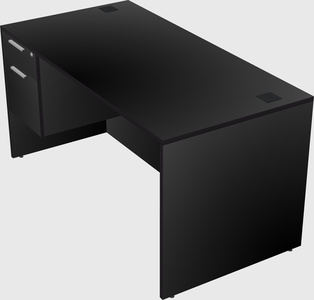 Rectangular desk