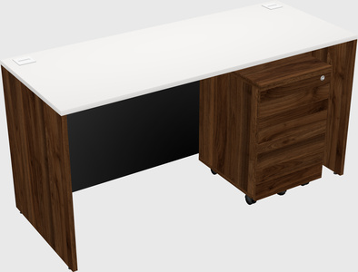 Rectangular desk