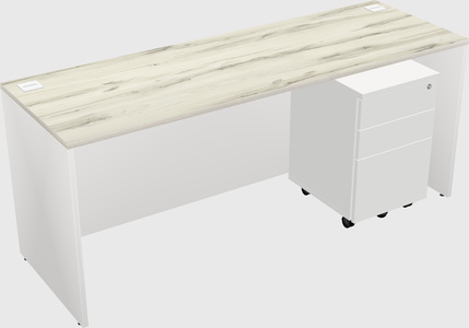 Bureau rectangulaire