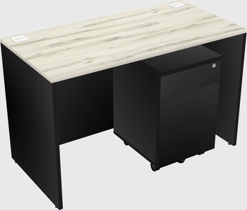 Rectangular desk