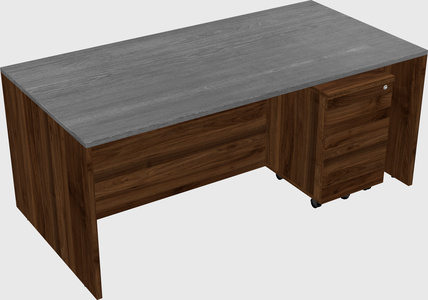 长方形书桌
