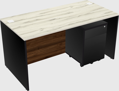 Rectangular desk