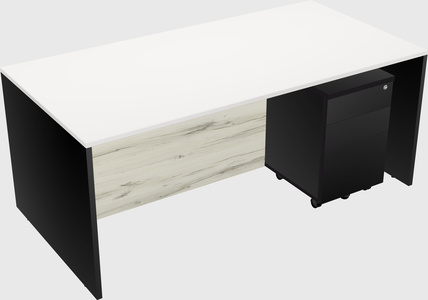 Rectangular desk