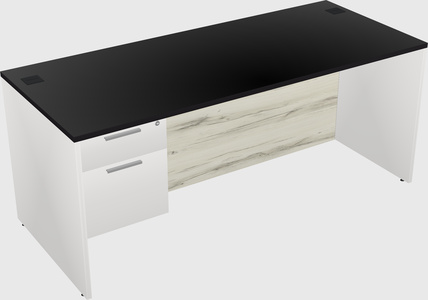 Rectangular desk