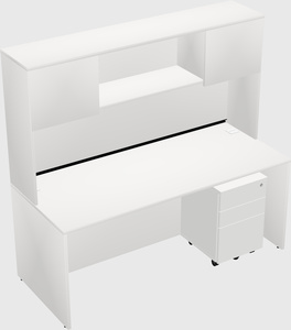 Rectangular desk