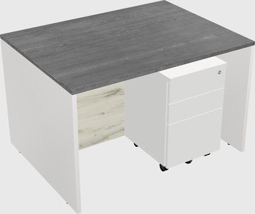 Bureau rectangulaire