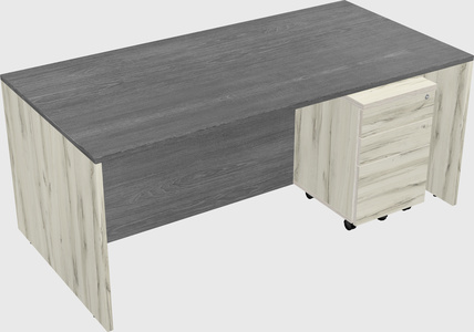 Bureau rectangulaire