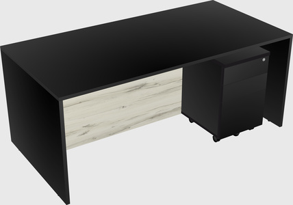 Rectangular desk