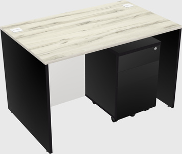 Rectangular desk