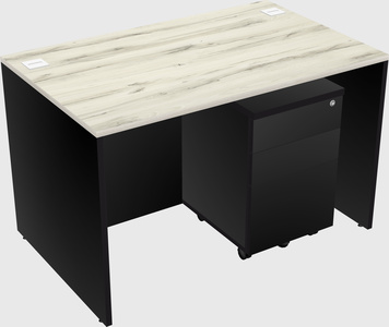 Rectangular desk