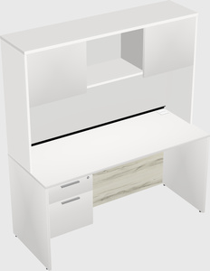 Rectangular desk