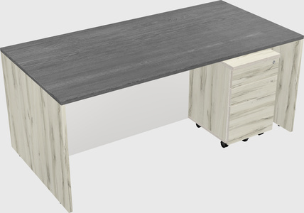 Bureau rectangulaire