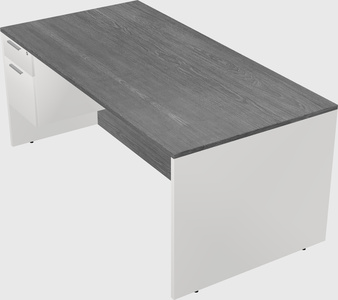 Rectangular desk