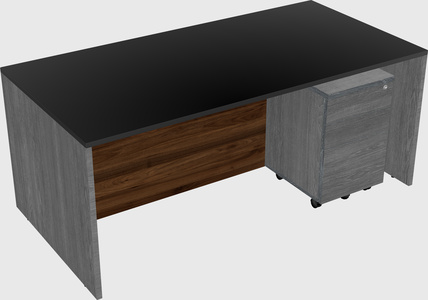 Bureau rectangulaire