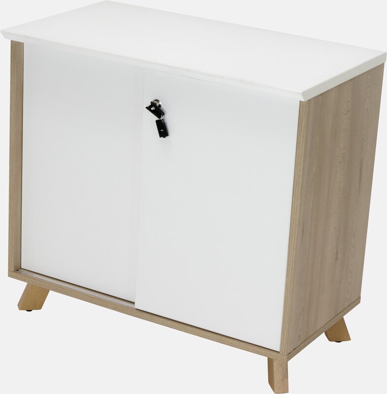 Sliding door cabinet