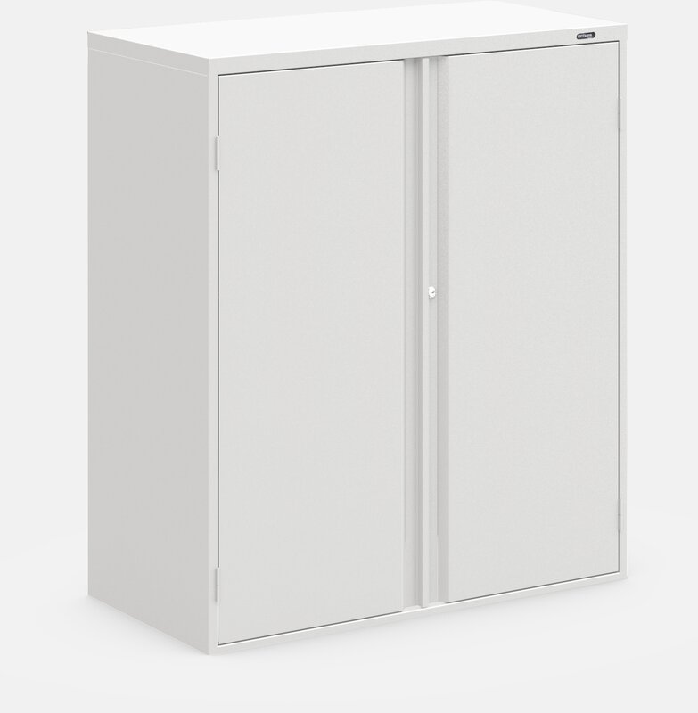 Metal storage cabinet