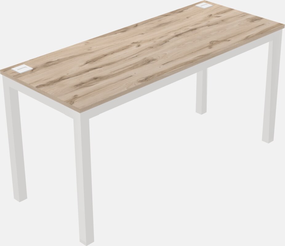Rectangular Desk - Metal Frame