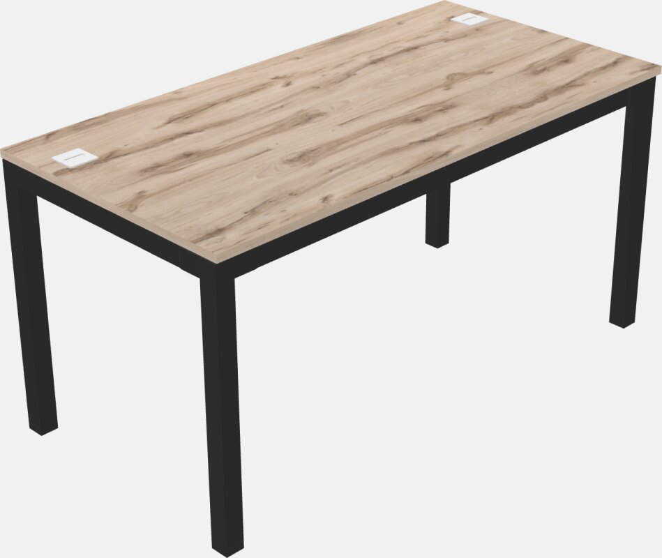 Rectangular Desk - Metal Frame
