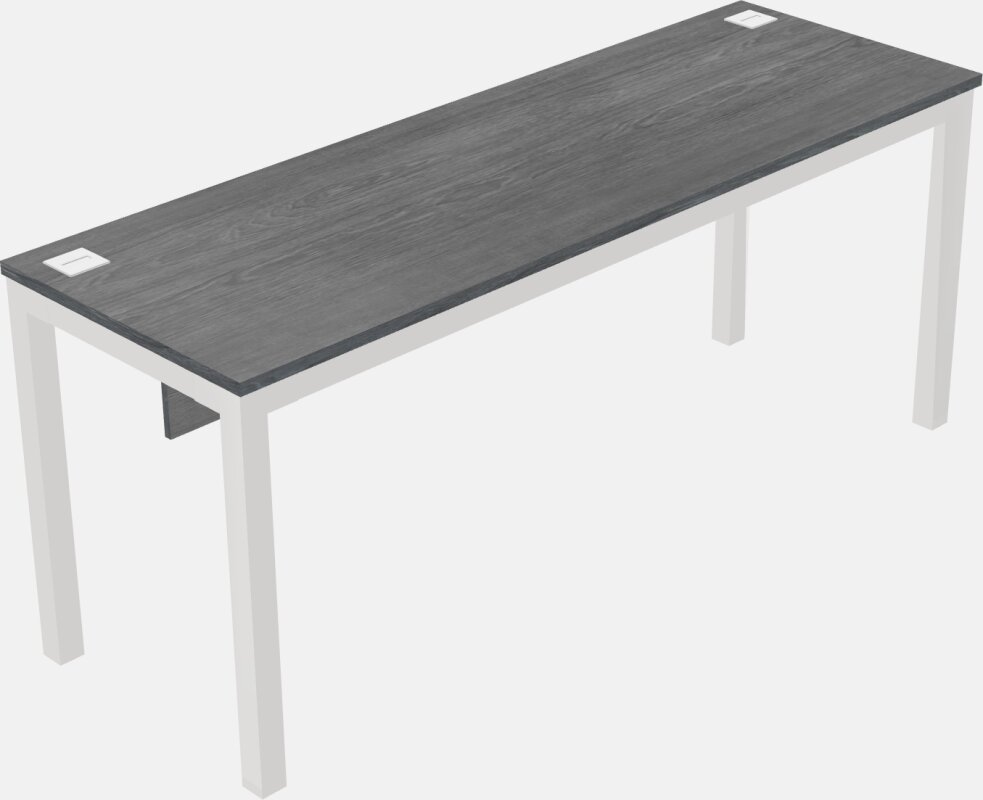 Rectangular Desk - Metal Frame