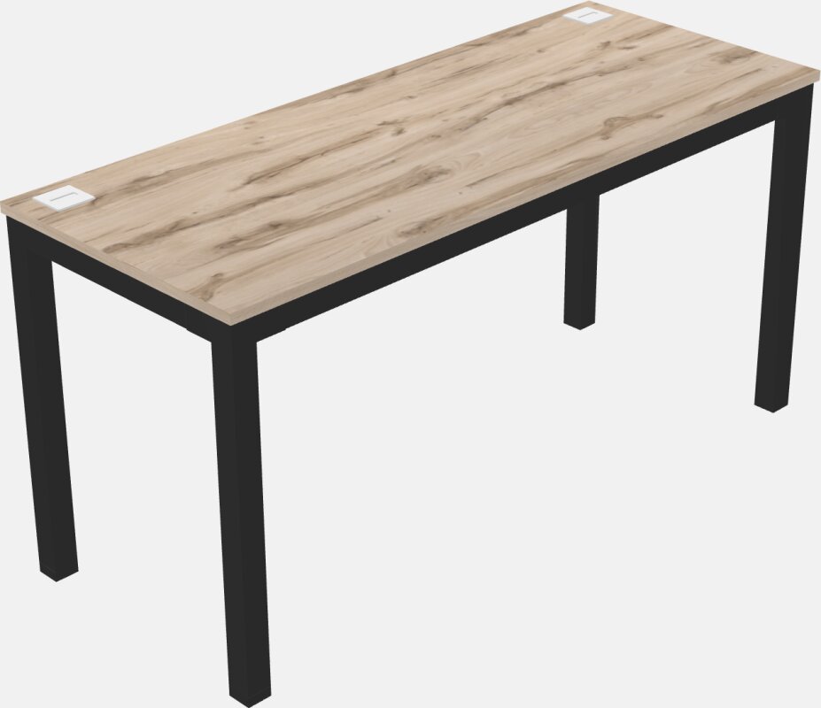 Rectangular Desk - Metal Frame