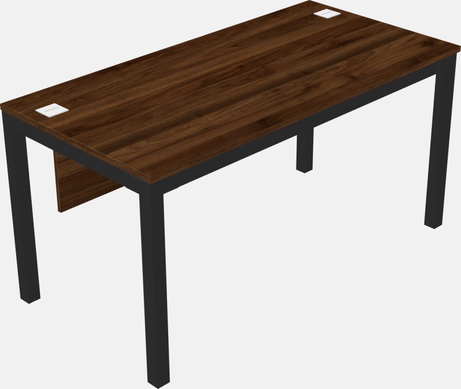 Rectangular Desk - Metal Frame