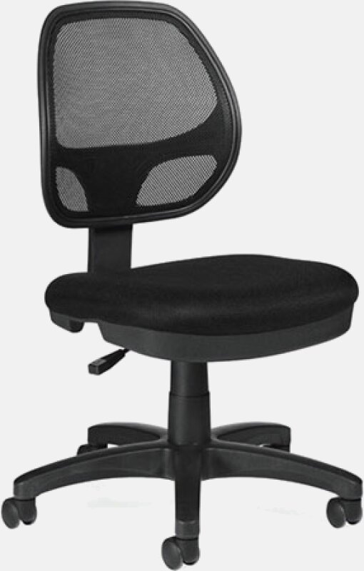 Geo | silla de trabajo de malla con respaldo bajo