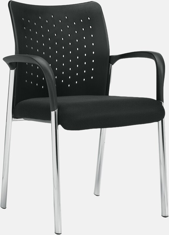 Капра | стул для гостей с пластиковой спинкой