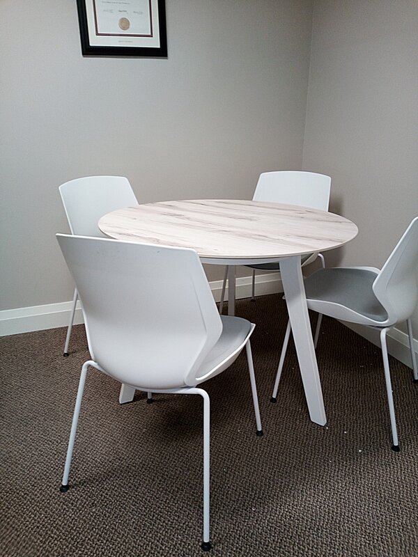 Round meeting table