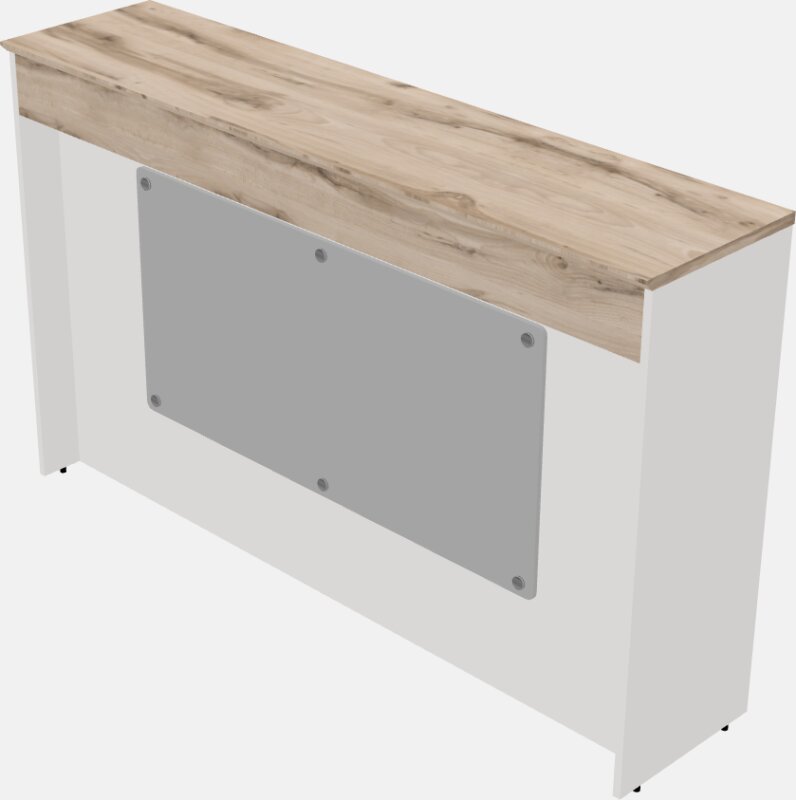 Px7 Modern Rectangular Reception Desk