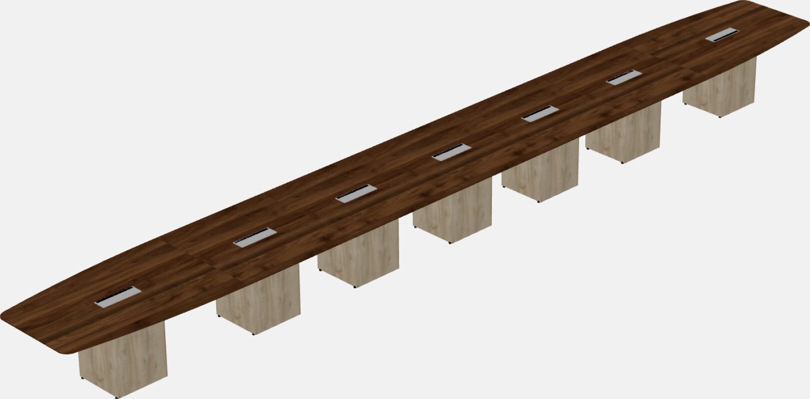 Boat-shaped Meeting Table