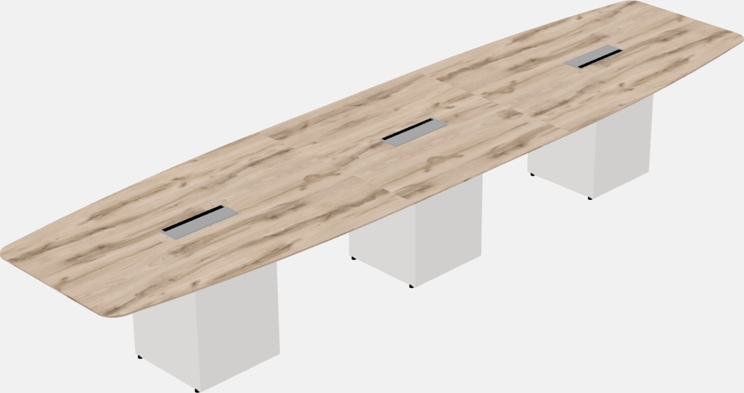 Boat-shaped Meeting Table