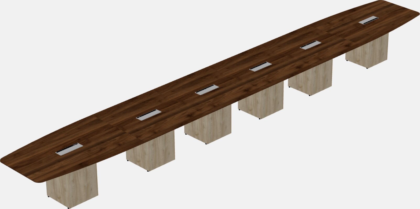 Boat-shaped Meeting Table