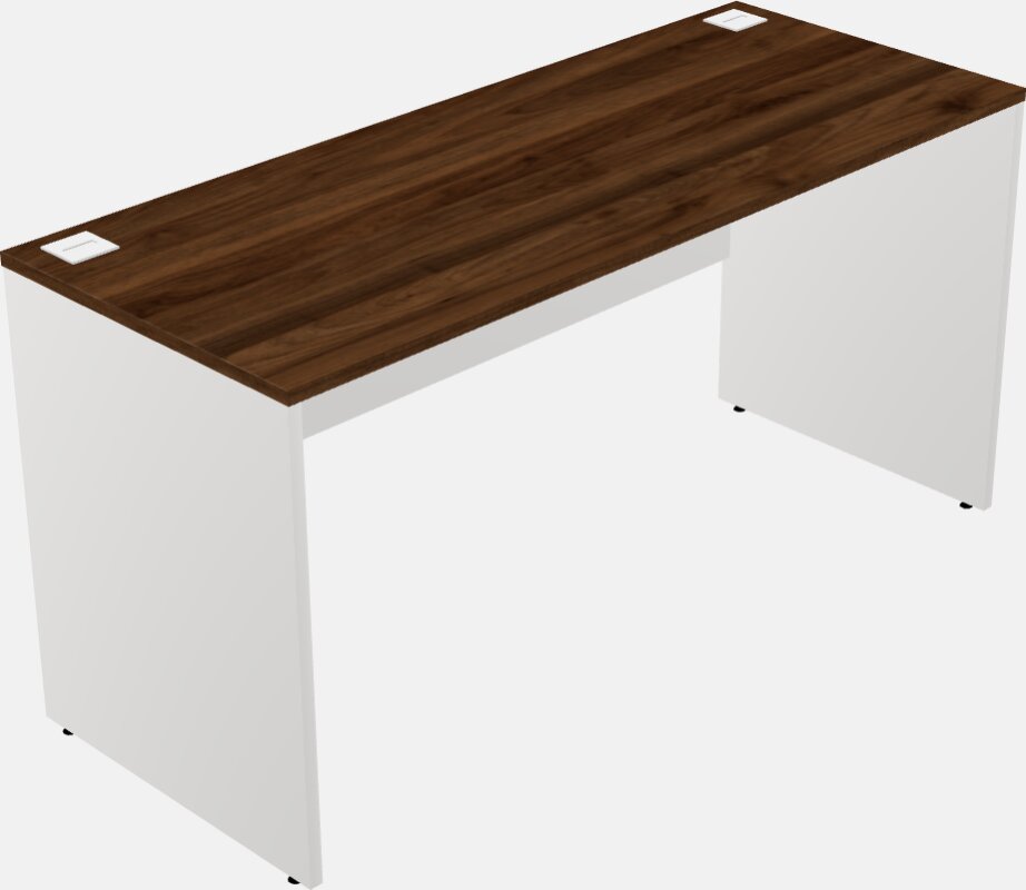 Rectangular Desk - Wooden Base