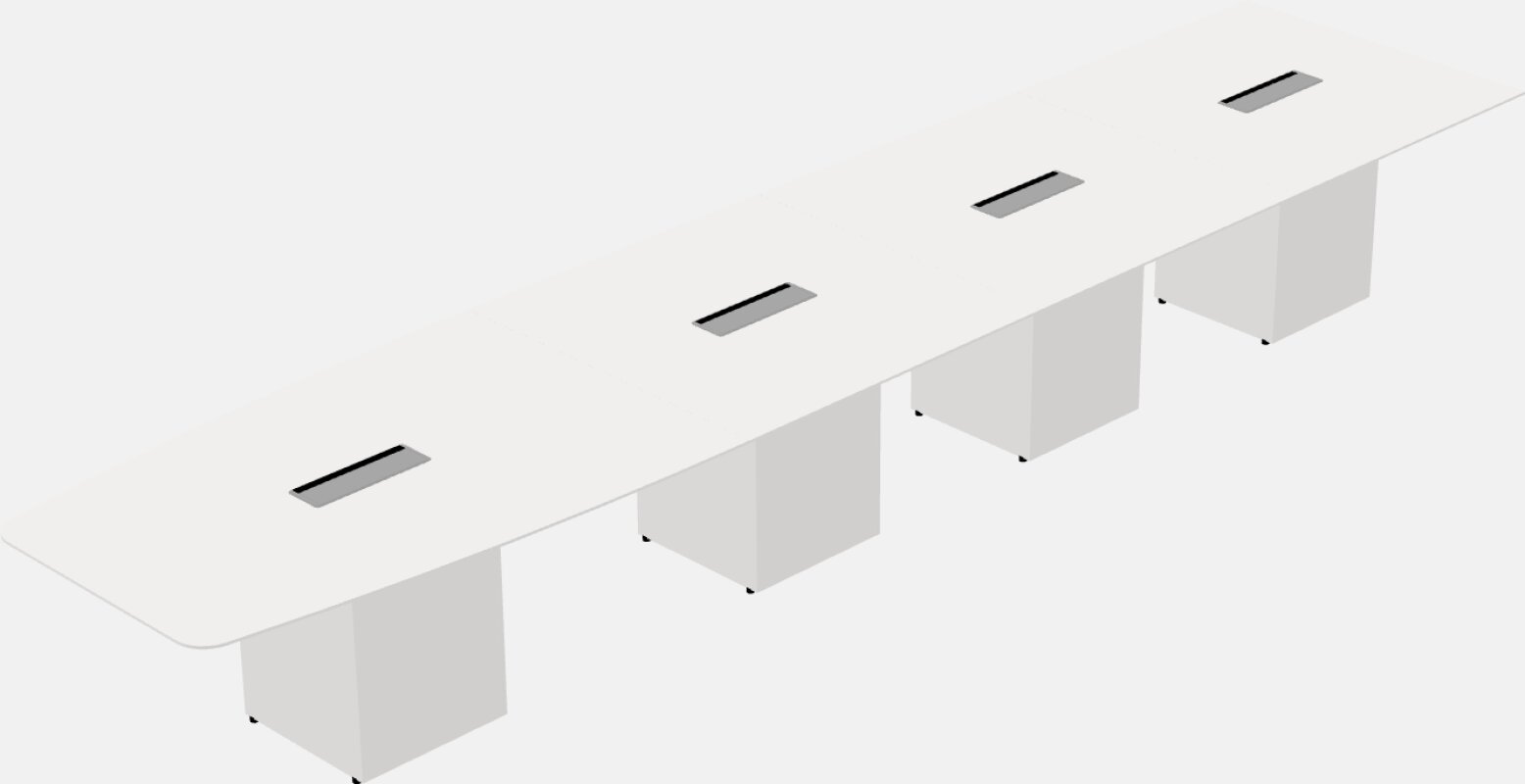 Off-wall meeting table