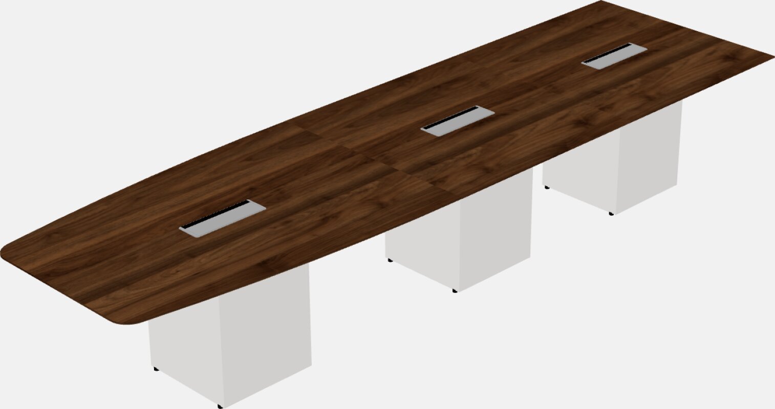 Off-wall meeting table