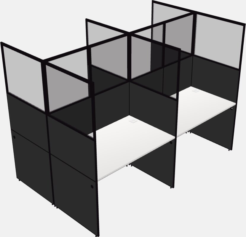Cubicolo rettangolare condiviso
