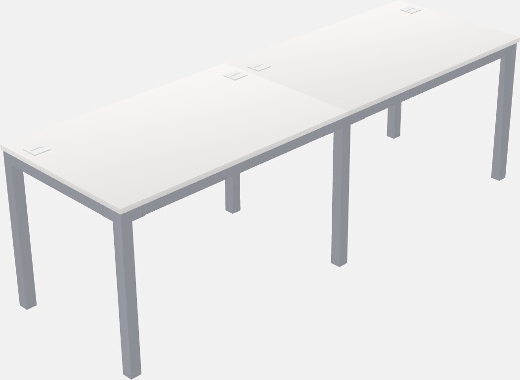 Rectangular desk