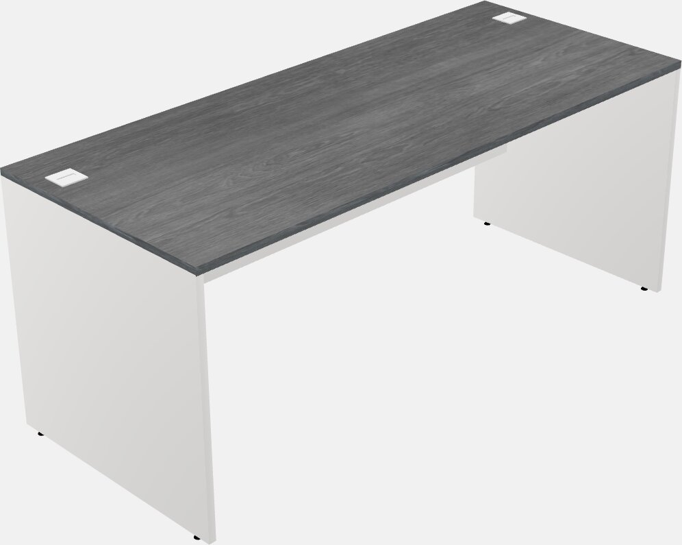 Rectangular desk