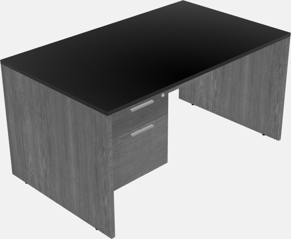 长方形书桌