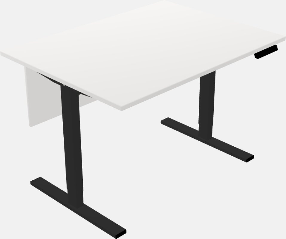Table profonde rectangulaire assis-debout