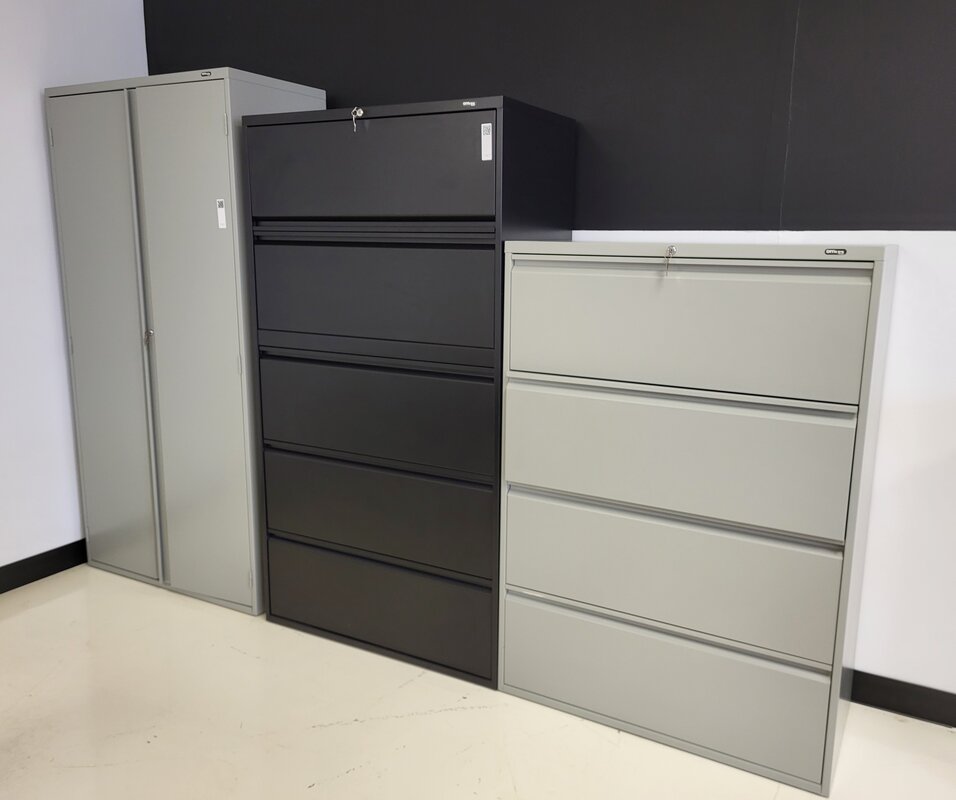 Lateral file cabinet